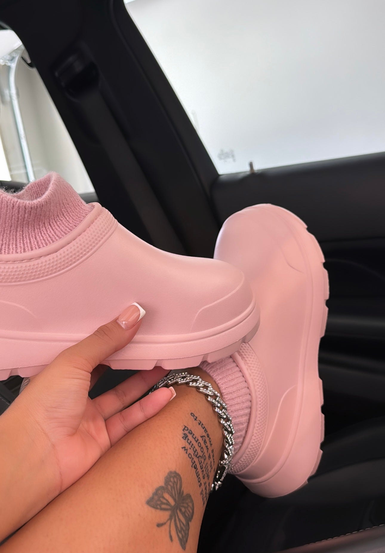 sock closed toe shoes image 5