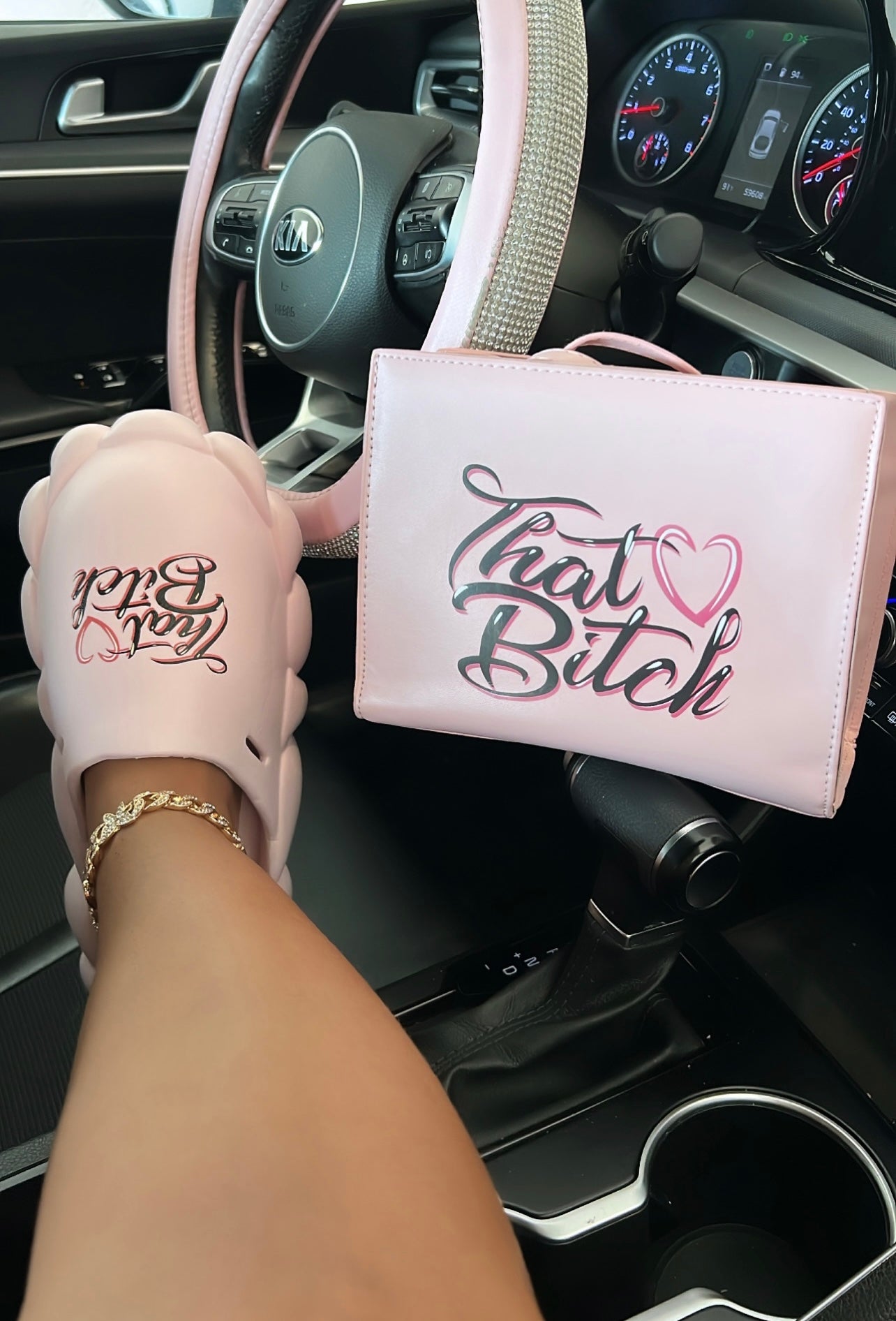 that b** purse & slides set image 1