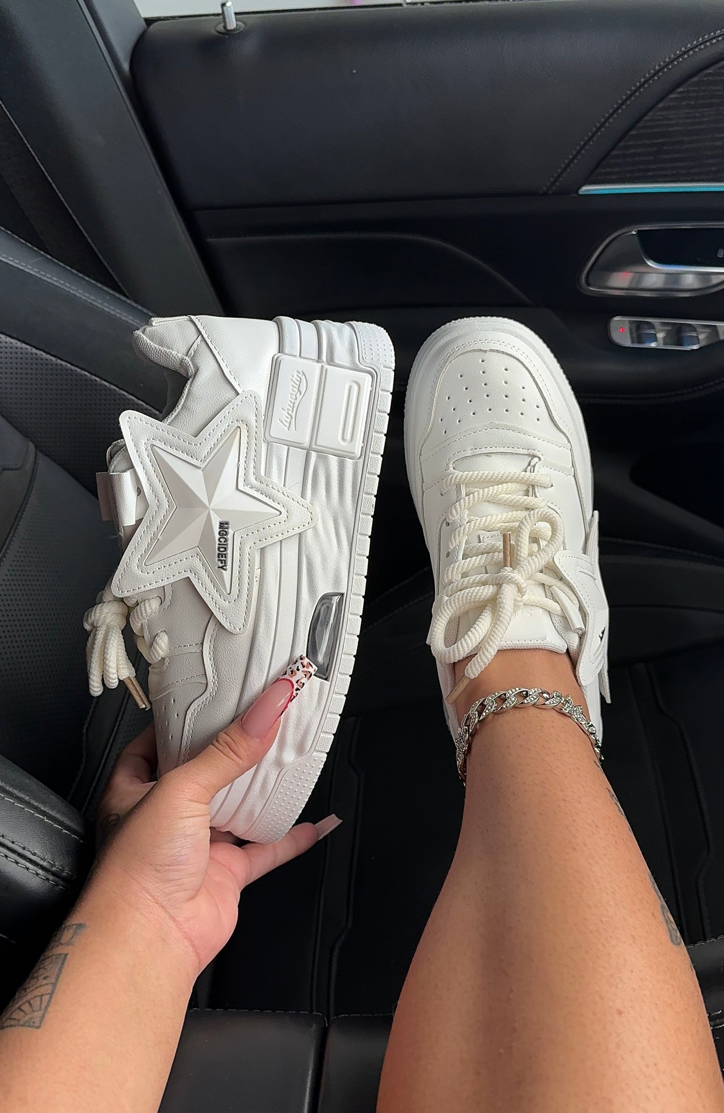 star platform sneakers