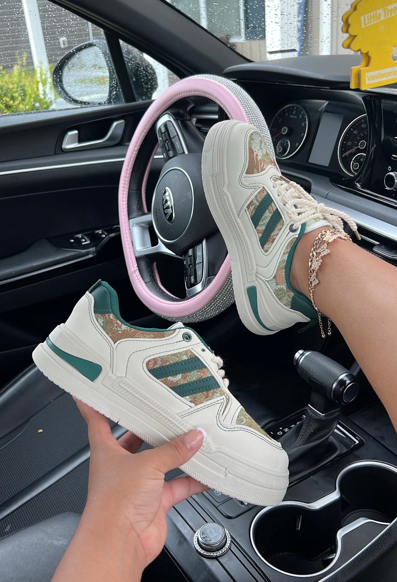 camo sneakers image 1