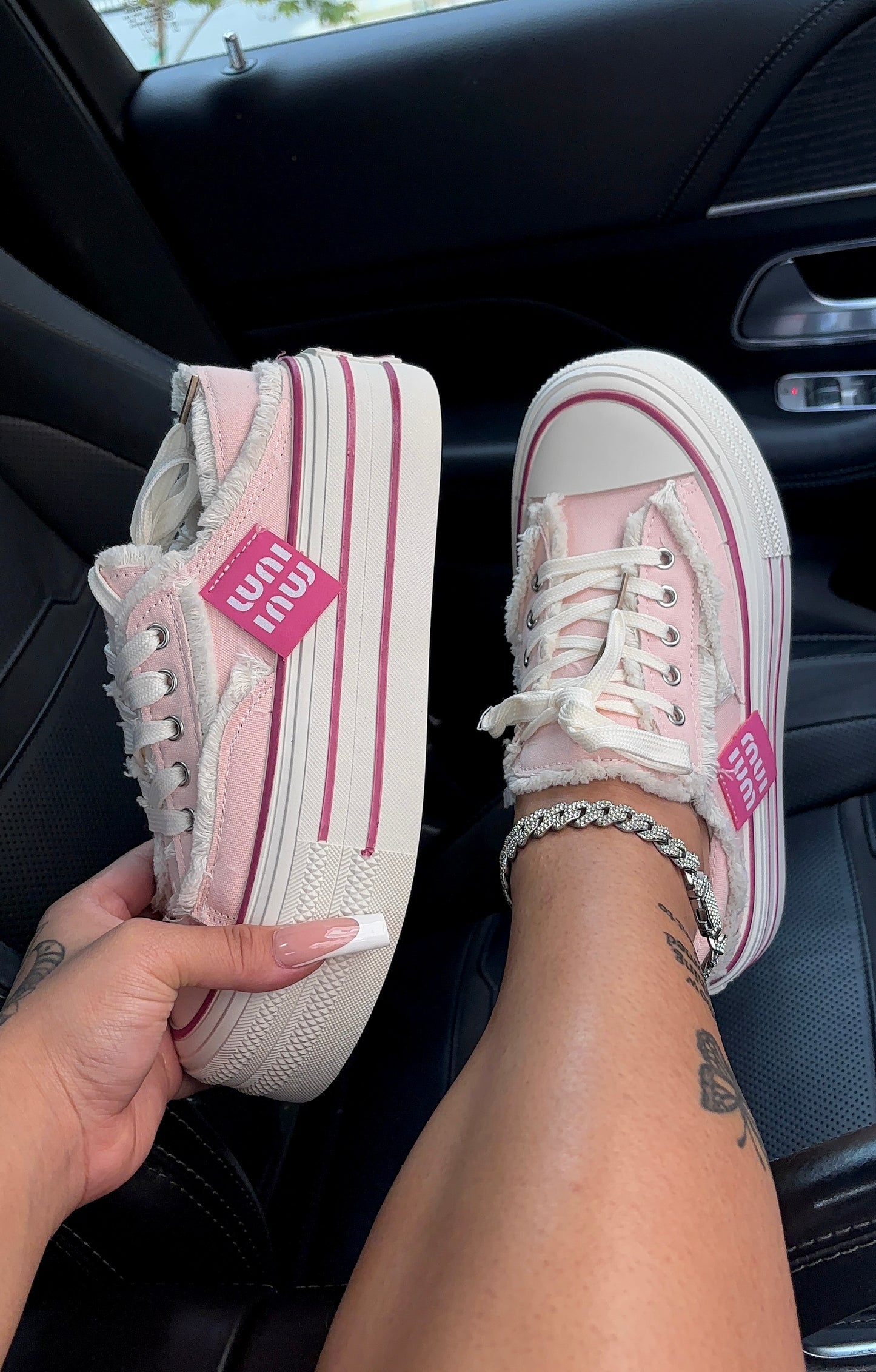 platform everyday sneakers