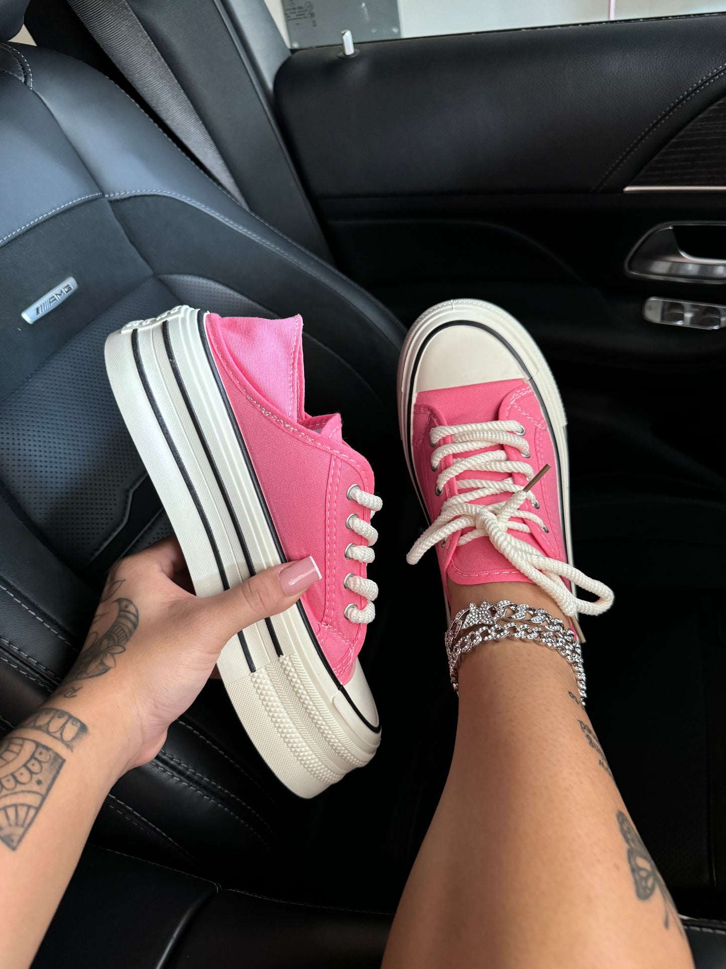 platform everyday sneakers