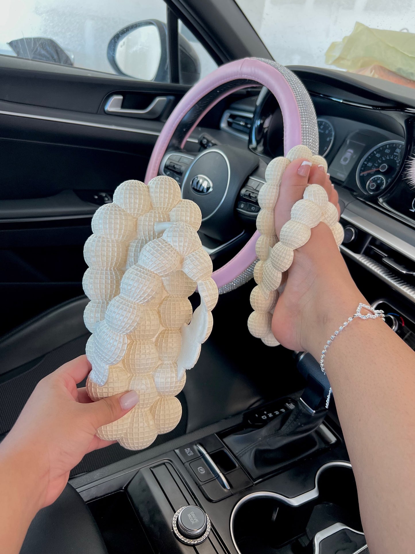 bubble flip flops image 1