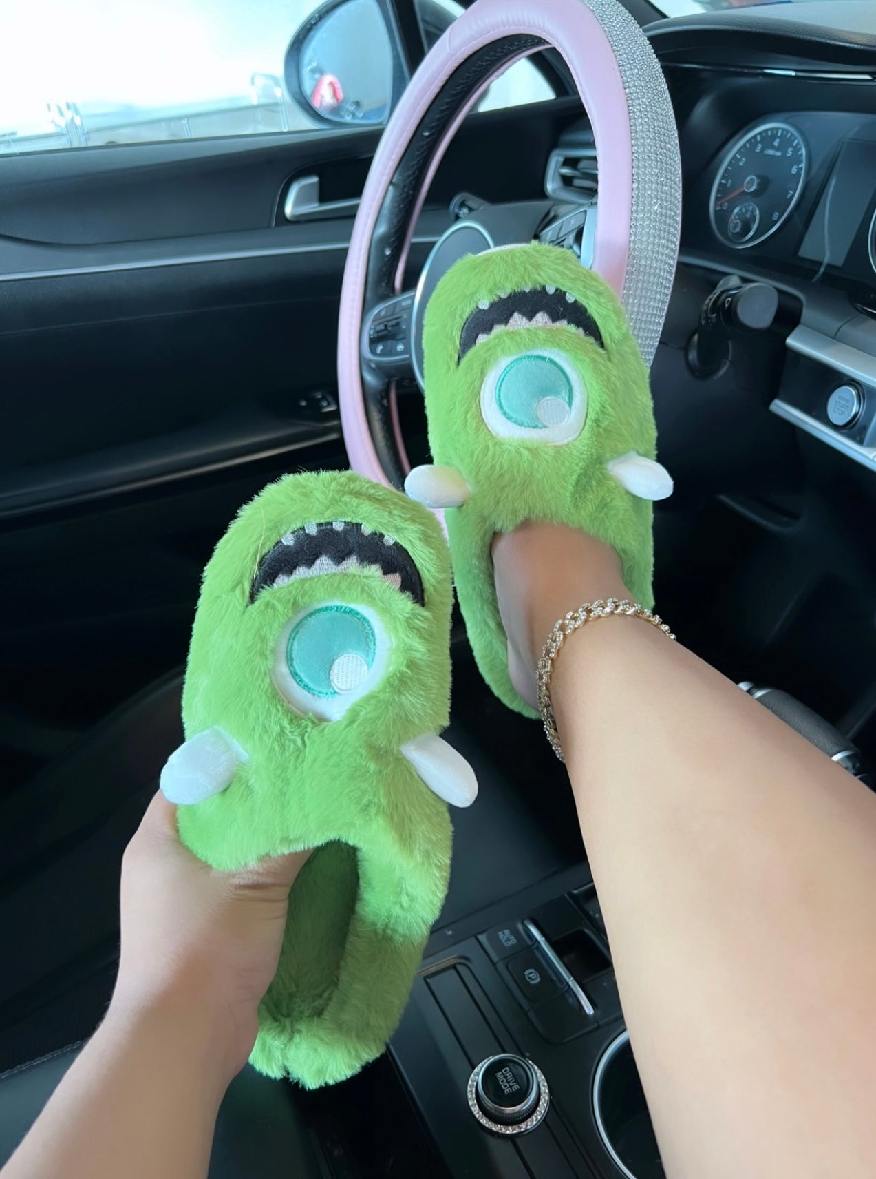 monster inc pj slippers image 0