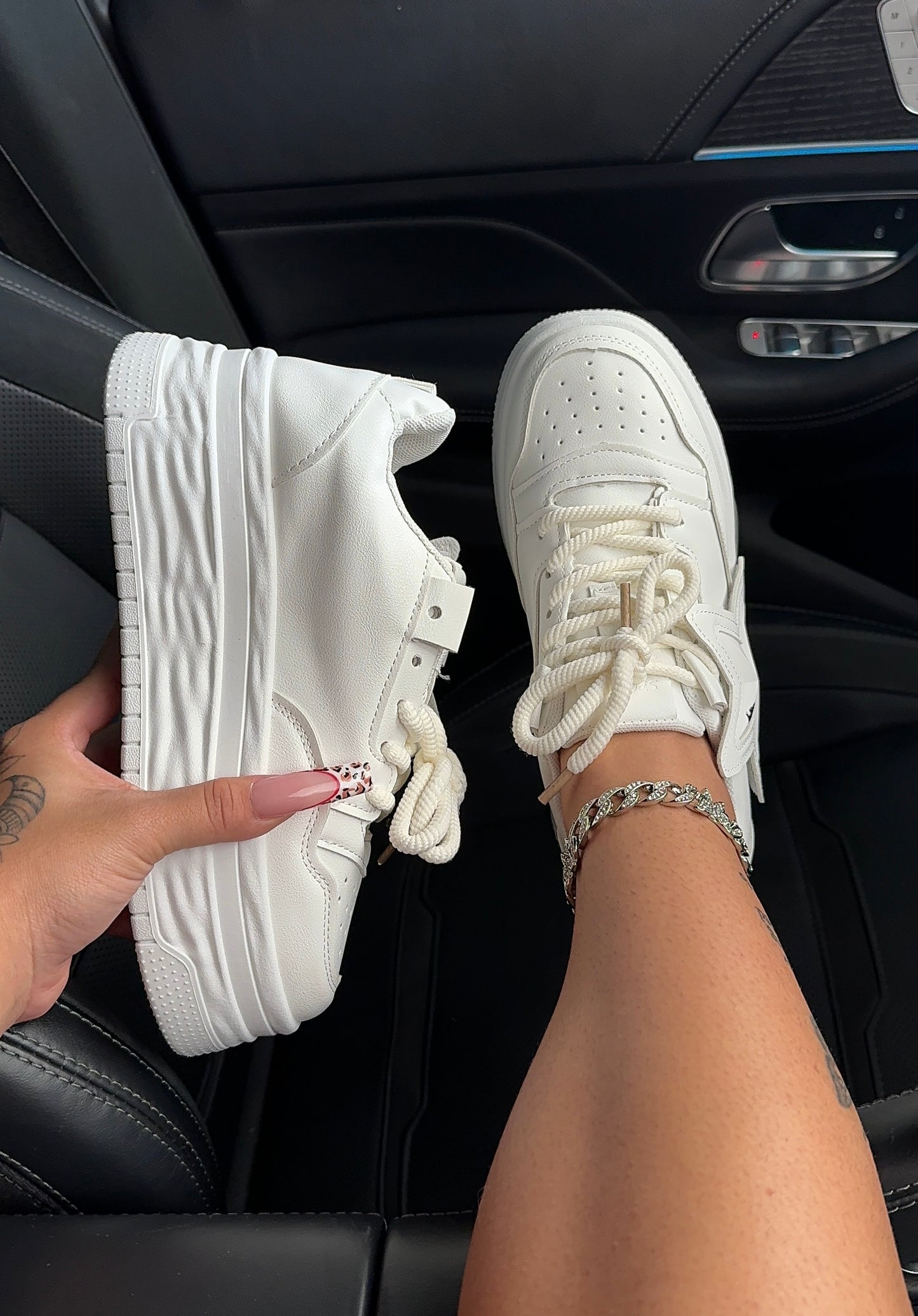 star platform sneakers