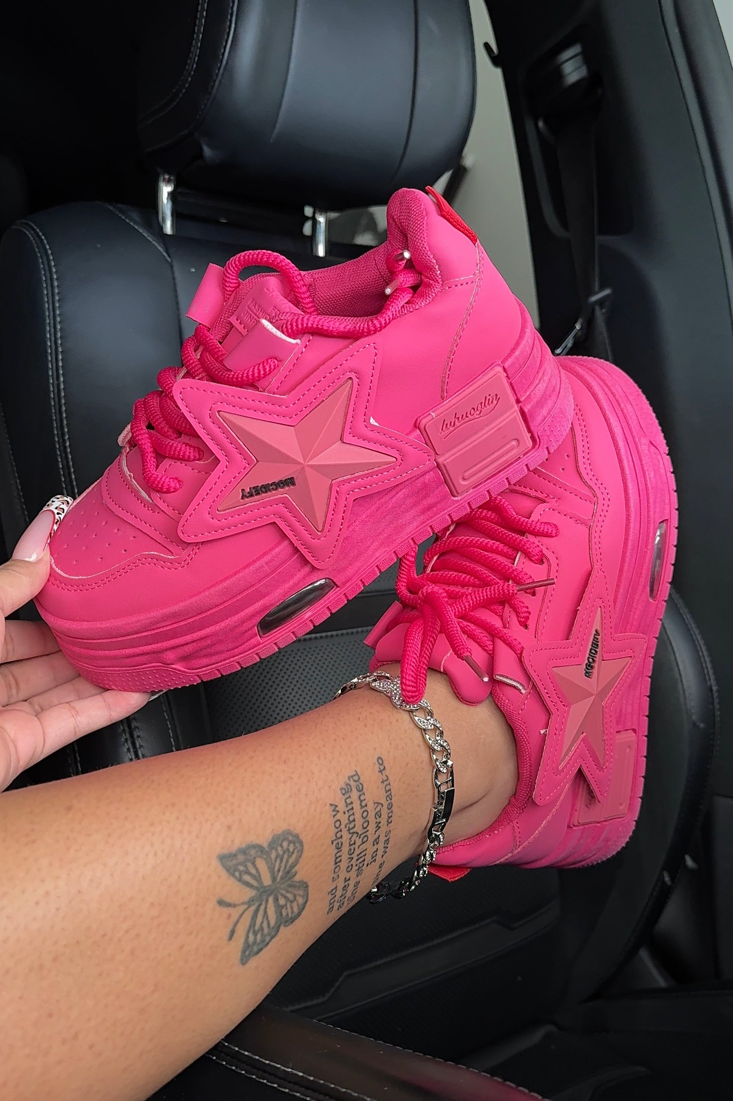 star platform sneakers
