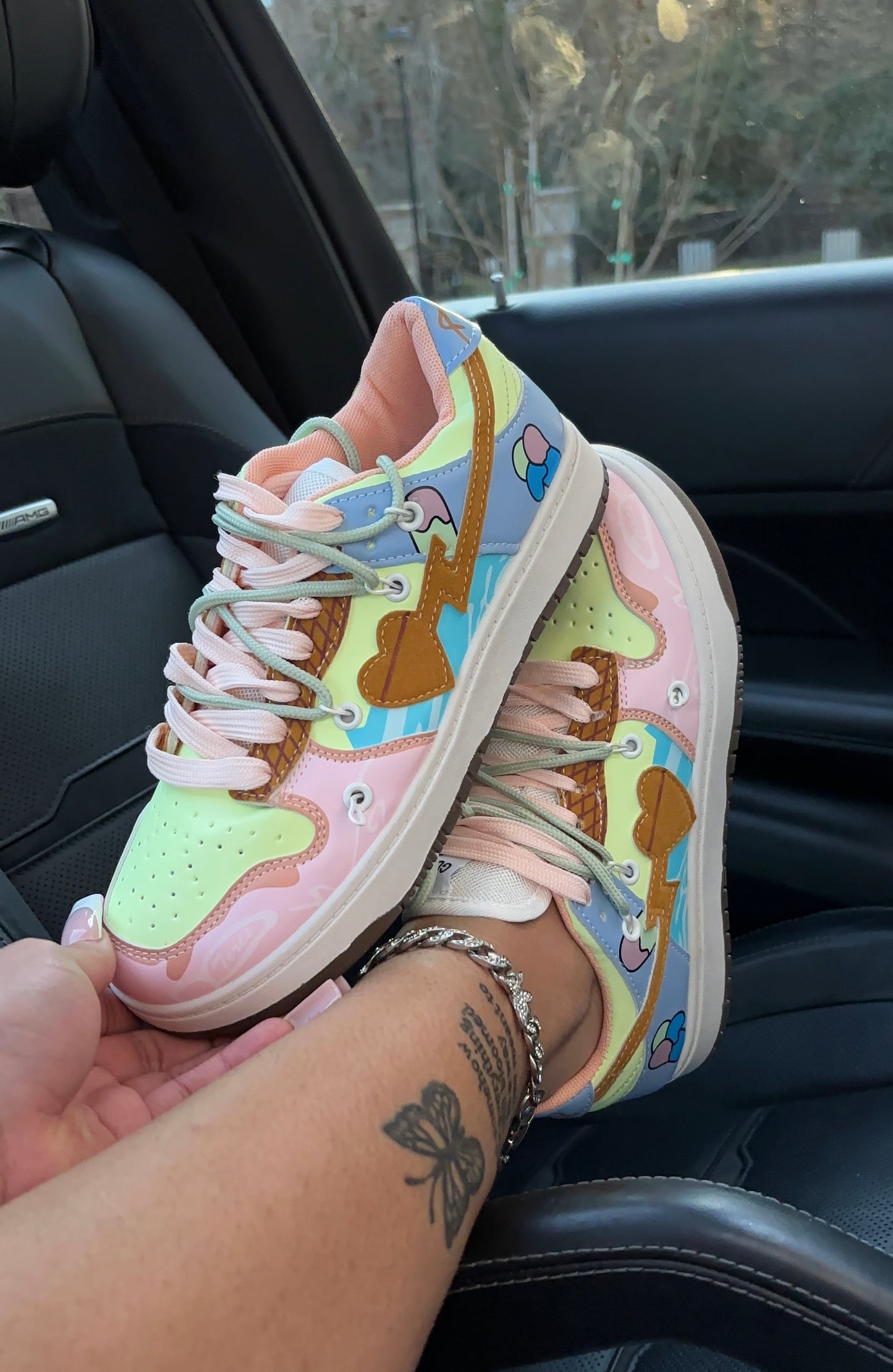 milkshake sneakers