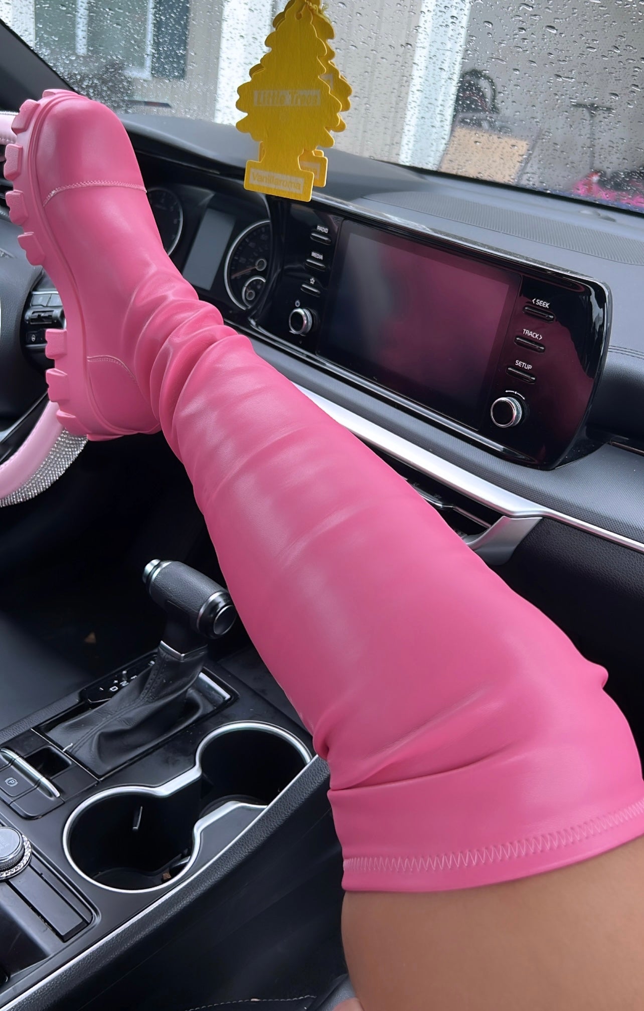 over the knee sleeve boots image 0