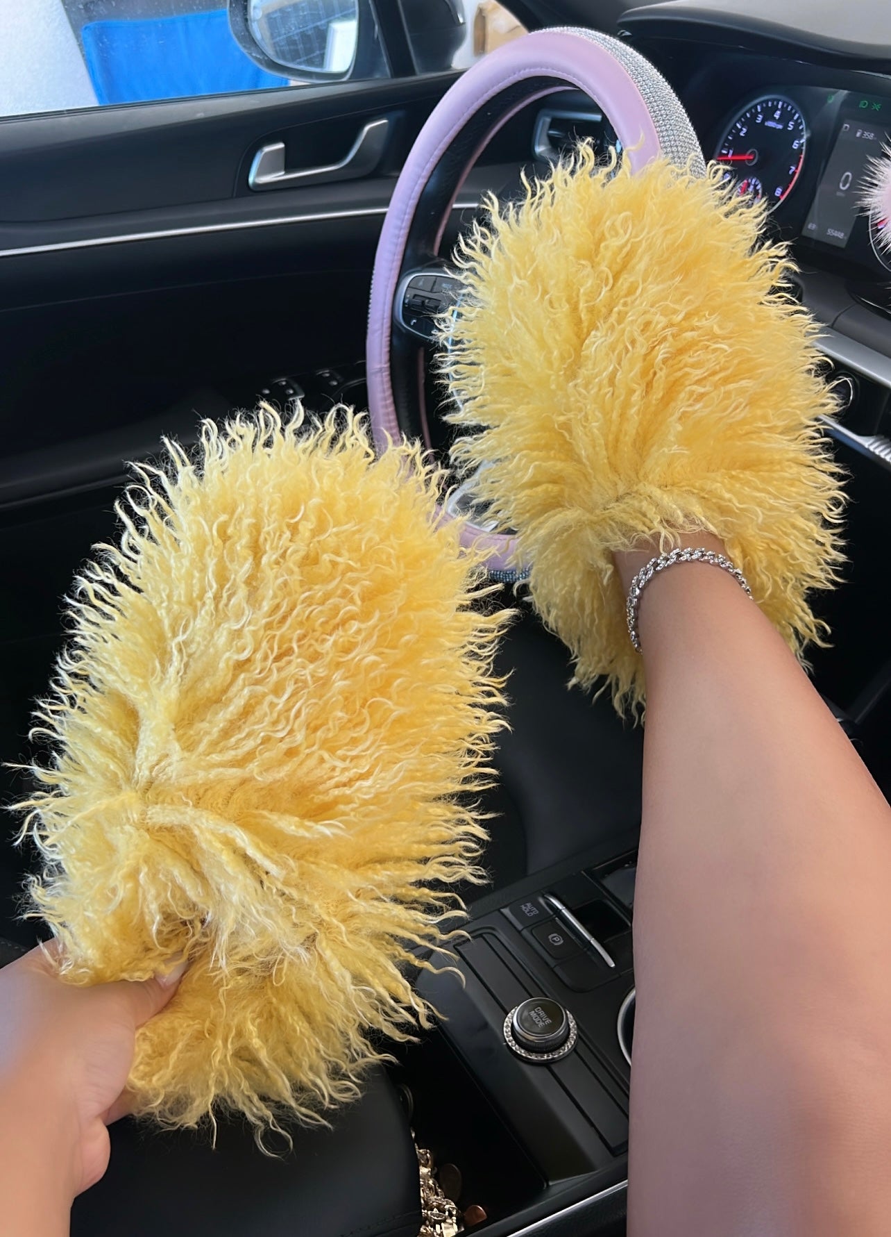 furry slippers  image 1