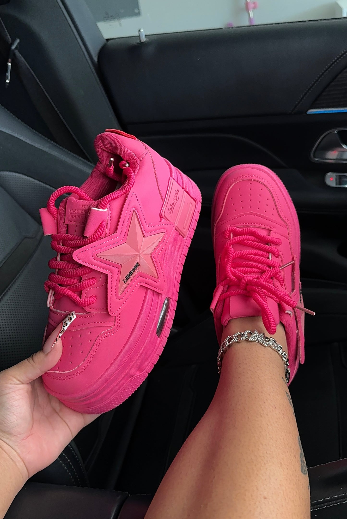 star platform sneakers