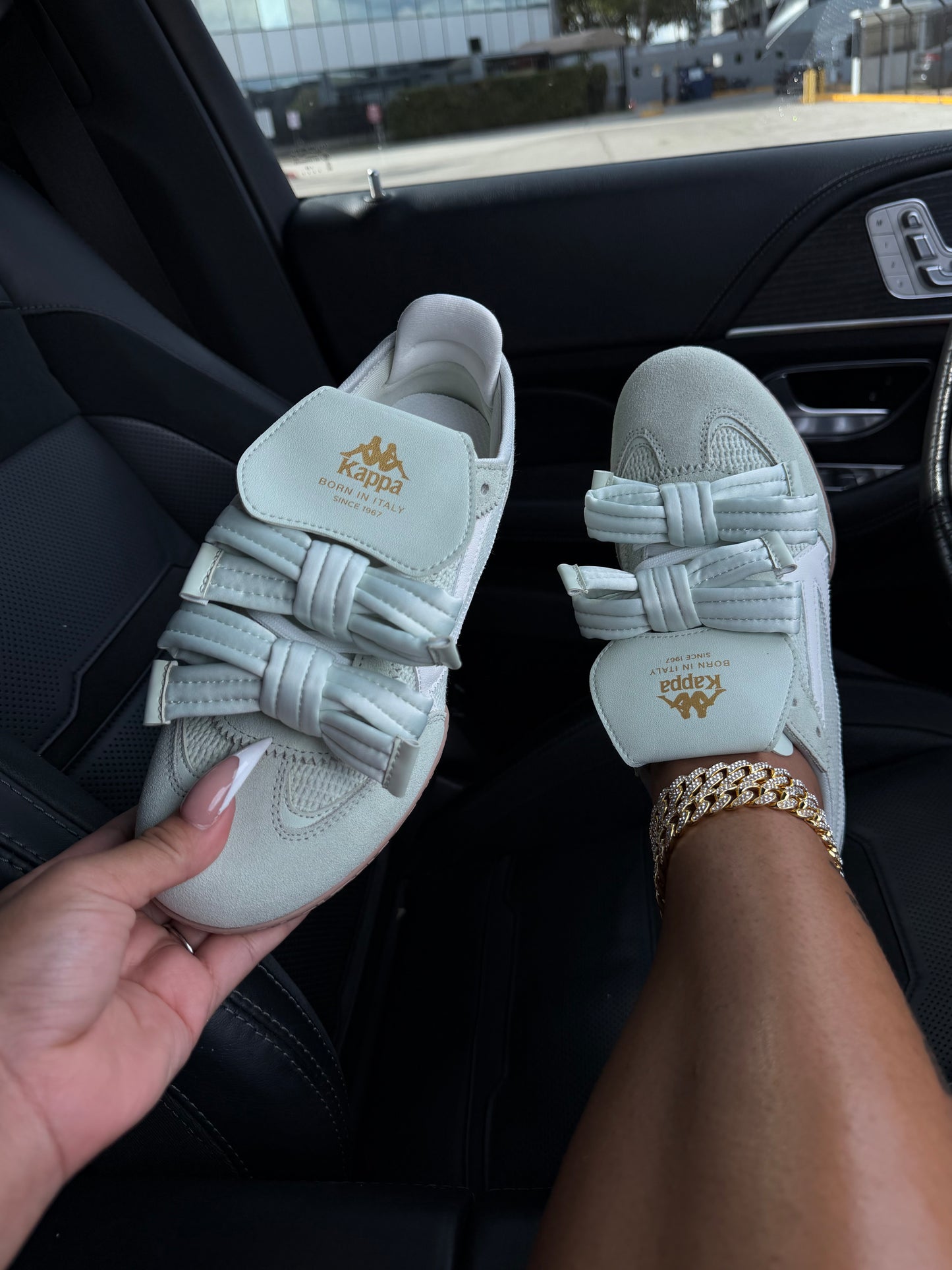 viral bow sneakers
