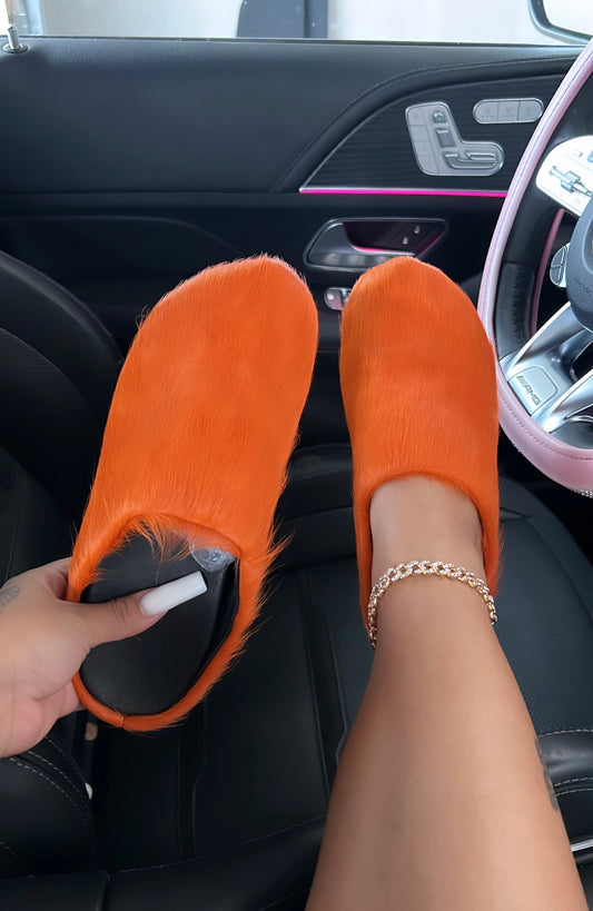 fuzzy luxury slides  image 0